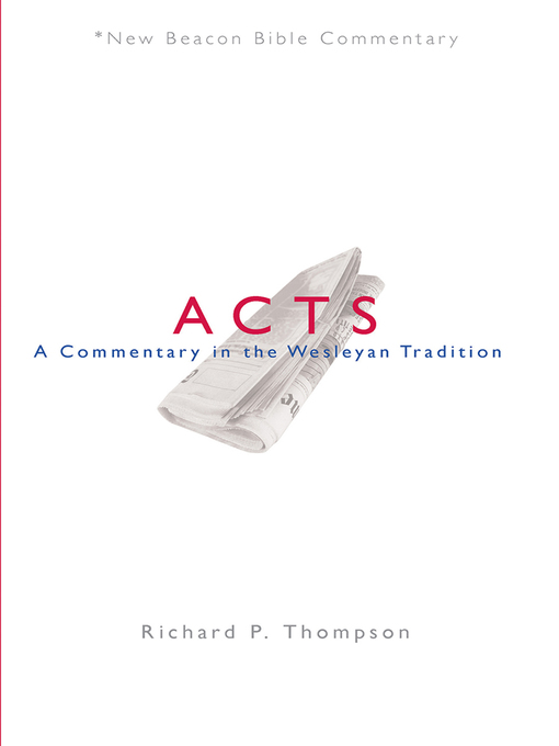 Title details for NBBC, Acts by Richard P. Thompson - Available